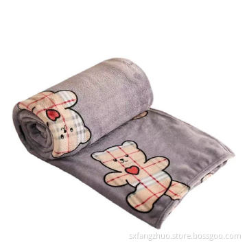 2021hot sale warm and smooth easy care knit throw blanket for winter